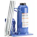7-5/8" x 5-11/16" In-Line Pumps Steel Bottle Jack with 20 tons Lifting Capacity