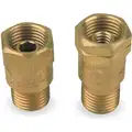 Victor Reverse Flow Check Valve, CTO/CTF Pair Pack: Torch Mount, 9/16"-18, For Oxygen & Fuel