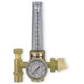HRF2425-580 Series Flowmeter Regulator, 25 psi, 1.500", Argon, Carbon Dioxide, Helium