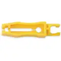 Bussmann Fuse Puller: 2 in Overall Lg, Yellow, For Use With Glass Tube and ATC Fuses, Nylon
