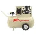Portable Air Compressor: Oil Lubricated, 20 gal Tank, Horizontal, 2 hp, 4.60 cfm
