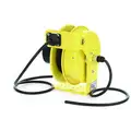 KH Industries Extension Cord Reel, Spring Retraction, 600V AC, Flying Lead, 30 ft., Yellow Reel Color, 25 A
