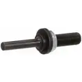 Climax Metal Products Disc Retainer Nut: Fits 3/8 Hole , 1/4 in Shank Dia.
