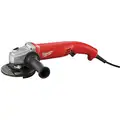 Milwaukee Angle Grinder, 5" Wheel Dia., 11 Amps, 120VAC, 11,000 No Load RPM, Trigger Switch
