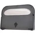 Tough Guy 1/2 Fold Toilet Seat Cover Dispenser, Holds (500) Covers, Smoke