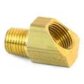 45&deg; Male Elbow, Inverted Flared Fitting, Brass, 1/2" x 3/8"