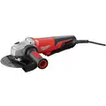Angle Grinder, 6" Wheel Dia., 13 Amps, 120VAC, 9000 No Load RPM, Paddle Switch