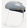 Ratchet Faceshield Assembly, Visor Material: Polycarbonate, Aluminum Bound, Headgear Material: ABS