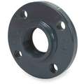 Flange: 2 in Fitting Pipe Size, Schedule 80, Female NPT, 150 psi, Gray