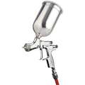 Devilbiss Conventional Spray Gun: 7-29/32 in Pattern Size, 1 L Cup Capacity, 12 cfm @ 50 psi