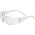 Safety Glasses, Clear Lens, Polycarbonate, Scratch-Resistant