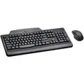 Wireless Keyboard/Mouse Set, Black, USB Connector Type
