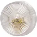 Grote 45821 Incandescent, Round License Plate Light with Twist-On Mounting