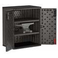 Suncast Commercial Commercial Storage Cabinet, Dark Gray, 36" H X 30" W X 20-1/4" D, Unassembled
