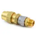 A/B - Rubber Hose - Female Connector W/ Adapter 3/8 X 3/8