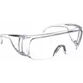 Condor Visitor Uncoated Safety Glasses , Clear Lens Color