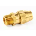 DOT Approved Air Brake Male Connector Fitting, 1/2" x 3/8"