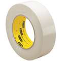 3M Polyethylene Film Tape, Rubber Adhesive, 11.70 mil Thick, 1" X 36 yd., Clear, 1 EA