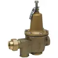 Water Pressure Reducing Valve, Low Pressure Valve Type, Lead Free Brass, 3/4" Pipe Size
