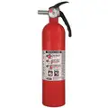 2-1/2 lb., BC Class, Dry Chemical Fire Extinguisher; 8 ft. Range Max., 8 to 12 sec. Discharge Time