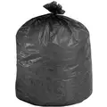 7 to 10 gal. Brown/Black Recycled Trash Bags, Extra Heavy Strength Rating, Flat Pack, 250 PK