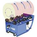 Morse Drum Single Drum Roller: 115V @ 7.4A, TEFC, 1/2 hp HP, Lift to Load/Tilt to Load, Fixed Speed