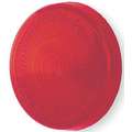Grote 90162 2-1/2 in. Round Clearance Marker Replacement Lens; Red
