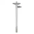 Drum Pump Tube, Suction Tube Length 39", Stainless Steel, For Container Size 55 gal