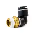DOT Approved 90&deg; Elbow Push-To-Connect Air Brake Fitting, 3/8 in. Tube OD x 1/8 in. Pipe Thread