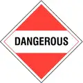 Vehicle Placard,Dangerous,PK10