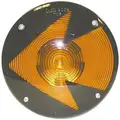 Grote Round, Incandescent Arrow Turn Light with Standard .180" Male Bullet Connection and Bracket Mount