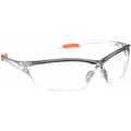 MCR Safety Law 2 Anti-Fog, Scratch-Resistant Safety Glasses , Clear Lens Color