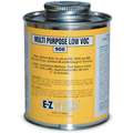 Amber Solvent Cement, Size 32, For Use With PVC, CPVC, ABS, Schedule 40 and 80 Pipes and Fittings Up