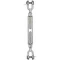Turnbuckle: 5/8, 18" Take Up, 1035 Hot Roll Galvanized Steel Body/Fittings