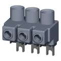 Siemens Three Phase Infeed Spacing Terminal, For Use With Series 3R V2 Motor Starter Protectors