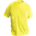 Occunomix Unisex Pullover, Polyester T-Shirt; Hi-Visibility Yellow, Large