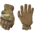 Tactical Glove, 2XL, MultiCam Camouflage, Slip-On Cuff, 10" Length, Elastic Closure Type, 1 PR