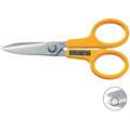 Olfa Industrial Shears, Industrial, Straight, Right Hand, Stainless Steel, Length of Cut: 2-5/32"