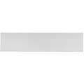 Ives Stainless Steel Kick/Stretcher Plate; 8 in. H x 34 in. W