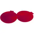 Peterson B490R 73 mm Round Reflector; Red