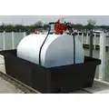 Enpac Uncovered, Polyethylene Tank Containment Sump; 750 gal. Spill Capacity, No Drain Included, Black