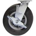 Haltec 8" Swivel Caster With Brake Tire Inflation System