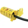 Plug Lockout, Thermoplastic, 125/250/600 Voltage, 1-1/4" Max. Cord Dia.