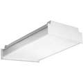 Hubbell Lighting LED Wraparound Fixture, Dimmable Yes, 120/277 V, For Bulb Type Integrated LED