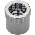 Threaded Insert: Stainless Steel, Unfinished, M8 x 1.25 Thread Size, 0.522 in Lg