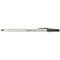 Ballpoint Pens, Pen Tip 1.0 mm, Barrel Material Plastic, Barrel Color Gray, Pen Grip None