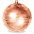 Float Ball: Copper, Internal Connection, 6 in Float Dia., 1/4"-20 Thread Size