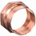Adapter: Wrot Copper, Cup x FNPT, 1/2 in Copper Tube Size, For 5/8 in Tube OD, 1/2 in Pipe Size