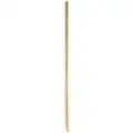 Ability One Broom Handle: 54 in Broom Handle Lg, Tapered, Natural Wood, Wood