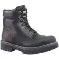 Timberland Pro 6" Work Boot, 11-1/2, M, Men's, Black, Plain Toe Type, 1 PR